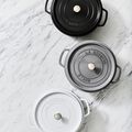 4 qt, Round, Dutch Oven, Graphite Grey,,large