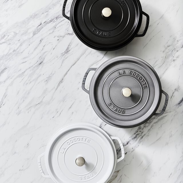 4 qt, Round, Dutch Oven, Graphite Grey,,large