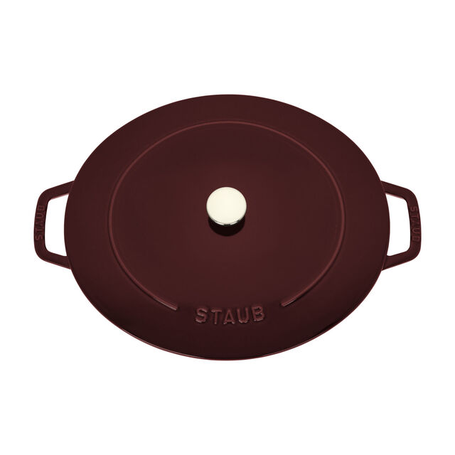 6 qt, Wide Oval French Oven, Grenadine,,large