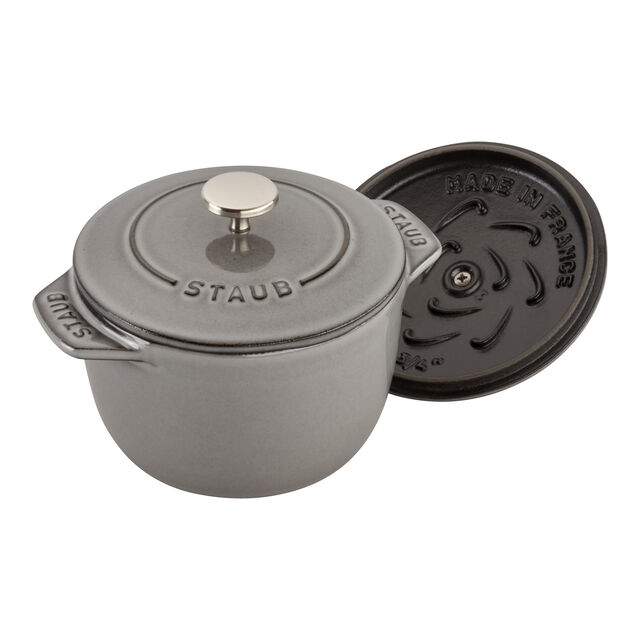 0.75 qt, Petite French Oven, Graphite Grey,,large