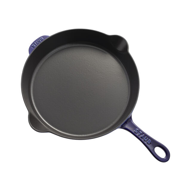 11-inch, Traditional Deep Skillet, Dark Blue,,large