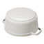 4 qt, Round, Dutch Oven, White Truffle,,large preview