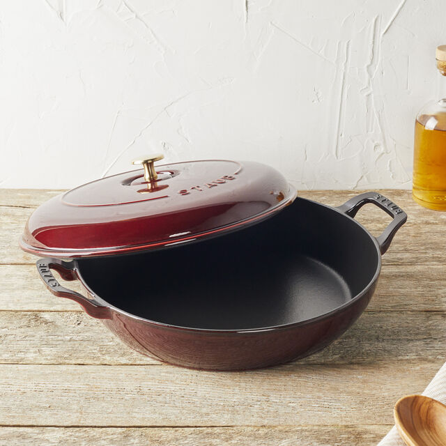 3.5 qt, Braiser, Grenadine,,large