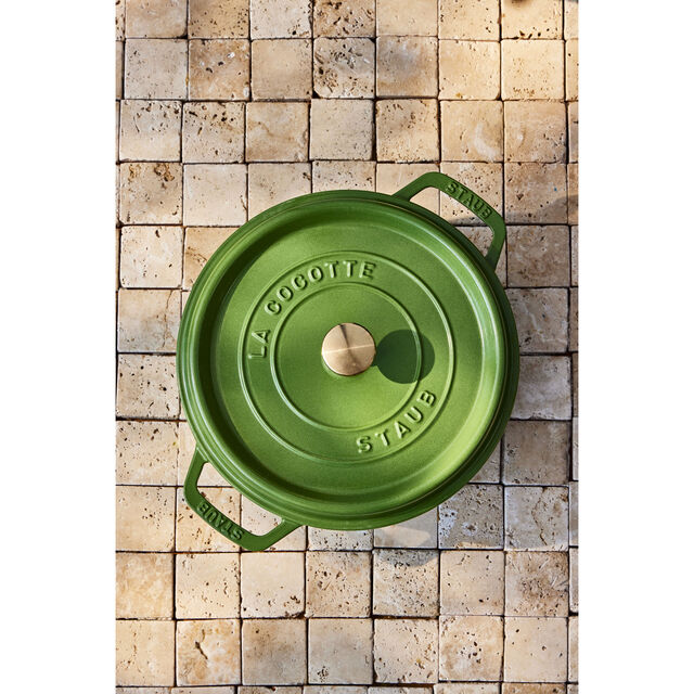 5.5 qt, Round, Dutch Oven, Pistachio,,large