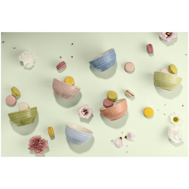 4.5-inch / 6-pc, Bowl set macaron, Mixed Colors,,large