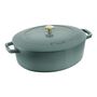 6 qt, Wide Oval French Oven, Graphite Grey,,large