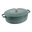 6 qt, Wide Oval French Oven, Eucalyptus,,large preview