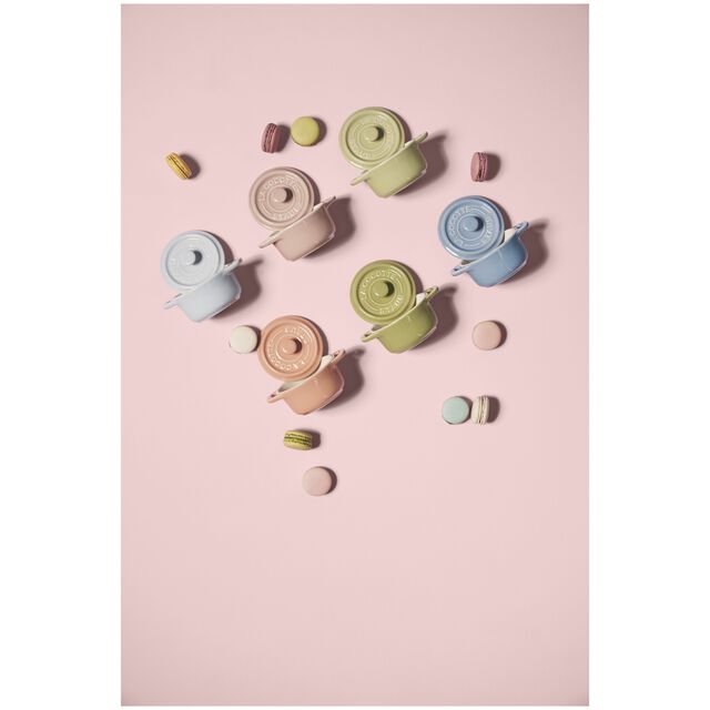6-pc, Mini Round Dutch Oven Set Macaron, Mixed Colors,,large