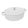 6 qt, Wide Oval French Oven, Graphite Grey,,large