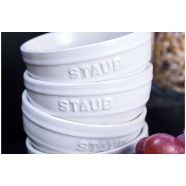 6.5-inch / 2-pc, Large Universal Bowl Set, White,,large