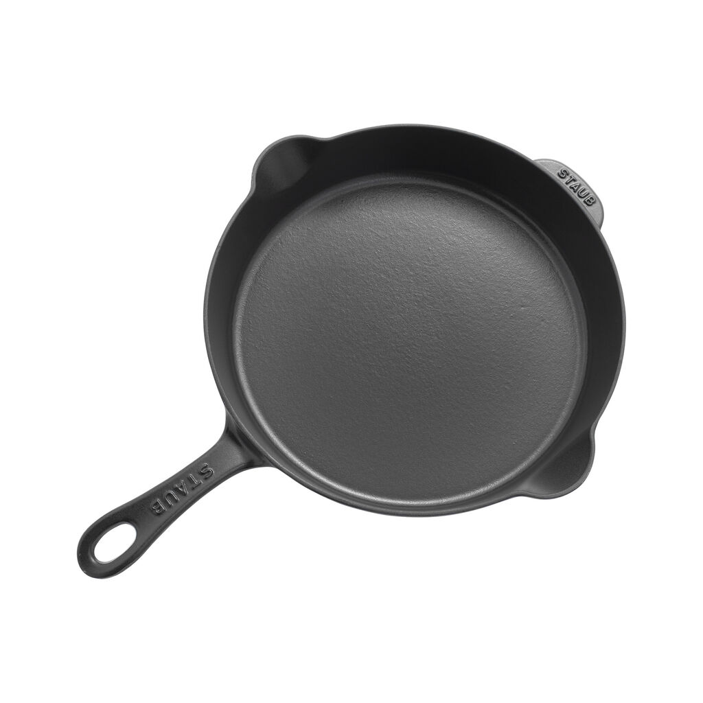 11-inch, Traditional Deep Skillet, Matte Black,,large