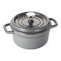 1.25 qt, Round, Dutch Oven, Matte Black,,large