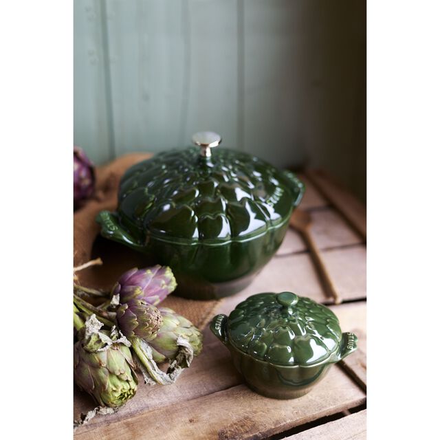 3 qt, Artichoke, Dutch Oven, Basil,,large
