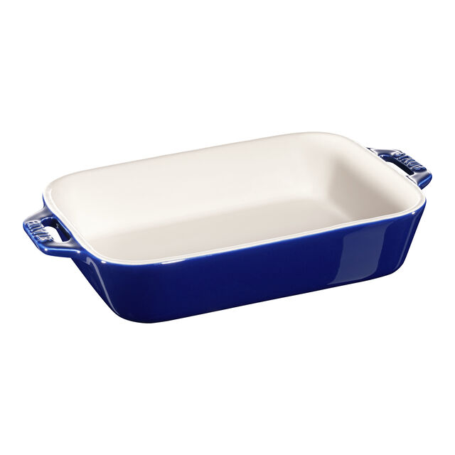 2-pc, Rectangular Baking Dish Set, Dark Blue,,large