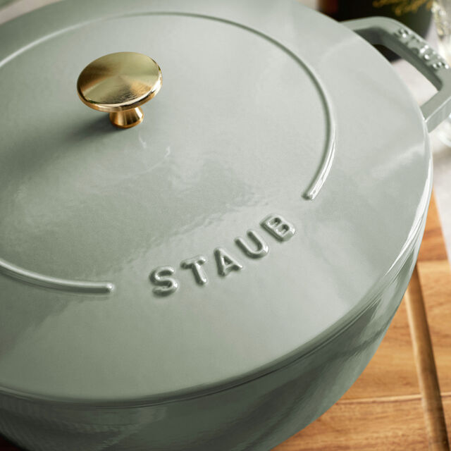 5 qt, Essential French Oven, Eucalyptus,,large