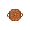 3.5 qt, Pumpkin, Dutch Oven With Brass Knob, Burnt Orange,,large
