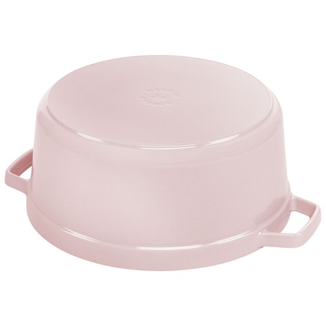 5.5 qt, Round, Dutch Oven, Peony Pink,,large