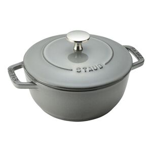 1 qt, Round French Oven, Graphite Grey - Factory Second
