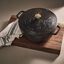 5 qt, Essential French Oven with Horse Lid, Matte Black,,large preview