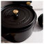 9 qt, Round, Dutch Oven, Matte Black,,large preview