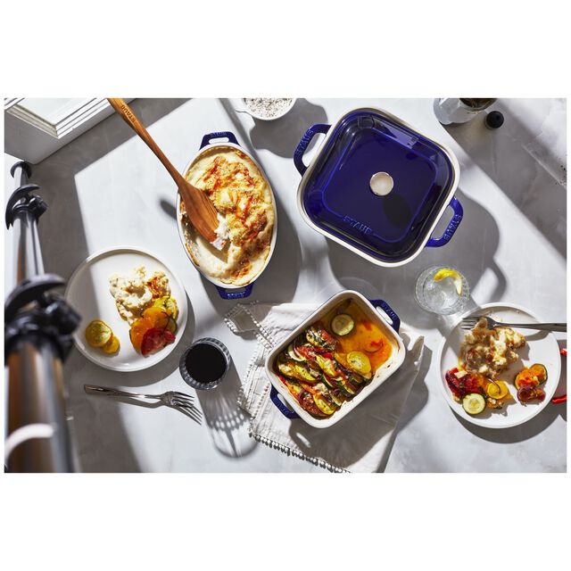 4-pc, Mixed Baking Dish Set, Dark Blue,,large