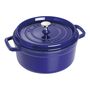 13.25 qt, Round, Dutch Oven, Matte Black,,large