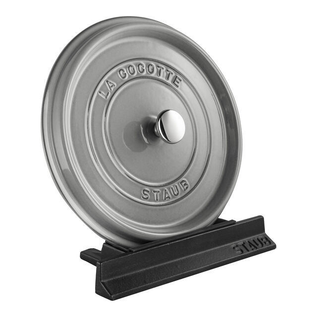 Lid Holder, Matte Black,,large