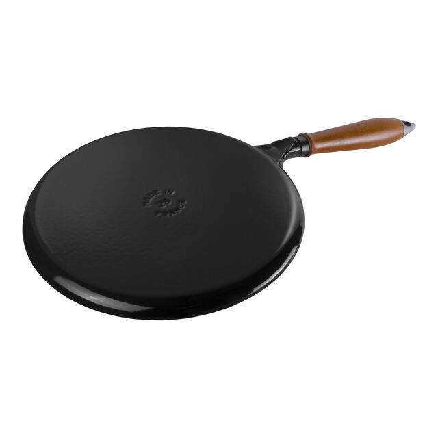 Crepe Pan with Spreader and Spatula, Matte Black,,large