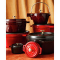 5.5 qt, Round, Dutch Oven, Cherry,,large