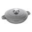 8-inch, Round, Covered Baking Dish With Lid, Graphite Grey preview