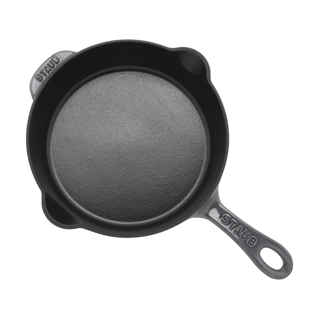 8.5-inch, Traditional Deep Skillet, Graphite Grey,,large