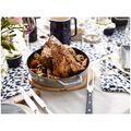 11.25 inch, Oval, Magnetic Wood Trivet, Brown,,large