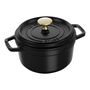 1.25 qt, Round, Dutch Oven, Matte Black,,large