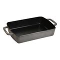 12-x 8-inch, Rectangular, Roasting Pan, Graphite Grey,,large