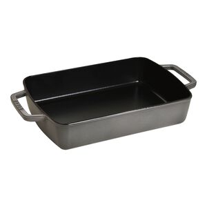 12-x 8-inch, Rectangular, Roasting Pan, Graphite Grey