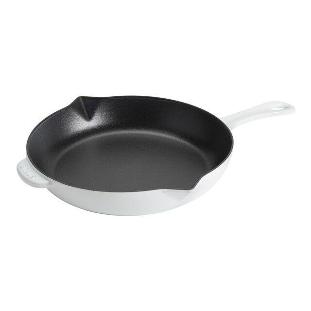10-inch, Fry Pan, Pure White,,large