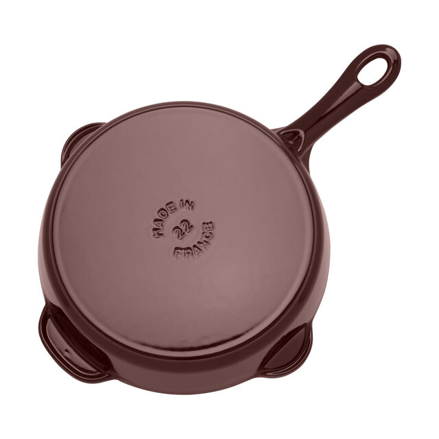 8.5-inch, Traditional Deep Skillet, Grenadine,,large