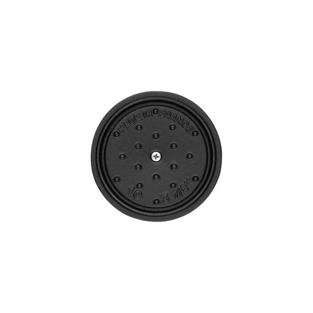 0.25 qt, Mini Round Dutch Oven, Matte Black,,large