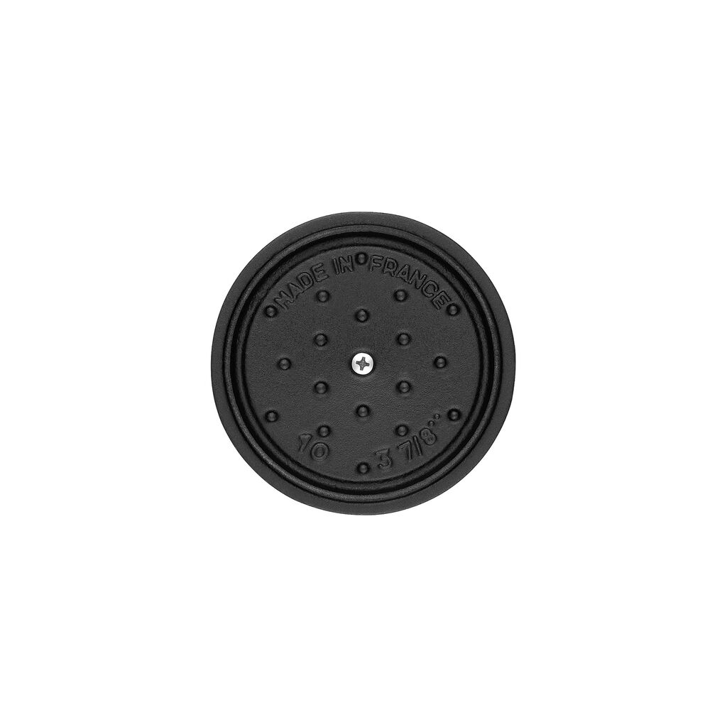 0.25 qt, Mini Round Dutch Oven, Matte Black,,large