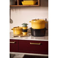 7 qt, Round, Dutch Oven, Citron,,large
