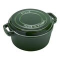 6.5 qt, Braise and Grill Dutch Oven Set, Basil,,large
