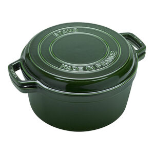 6.5 qt, Braise and Grill Dutch Oven Set, Basil