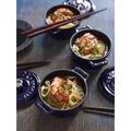 3-pc, Mini Round Dutch Oven Set, Dark Blue,,large