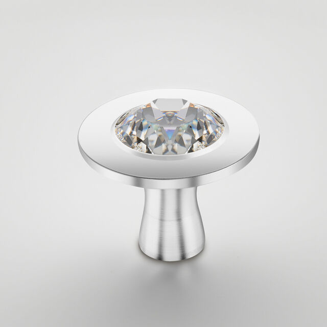 Knob Adorned With Crystal By Swarovski,,large