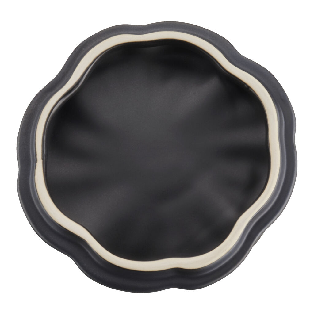 0.5 qt, Pumpkin, Petite Dutch Oven, Matte Black,,large