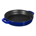 4-pc Stackable Cookware Set, Dark Blue, Cast Iron ,,large