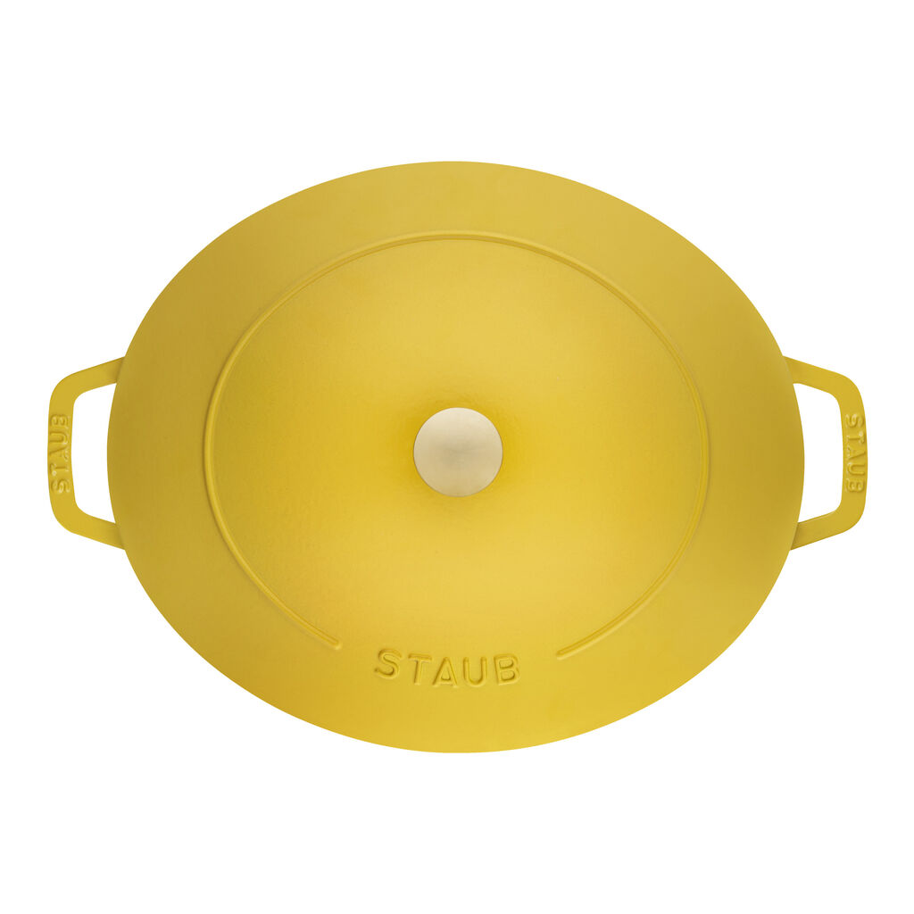 6 qt, Wide Oval French Oven, Citron,,large