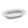 10-inch, oval serving dish, White,,large
