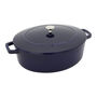 6 qt, Wide Oval French Oven, Graphite Grey,,large