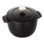 0.75 qt, Petite French Oven, Matte Black,,large